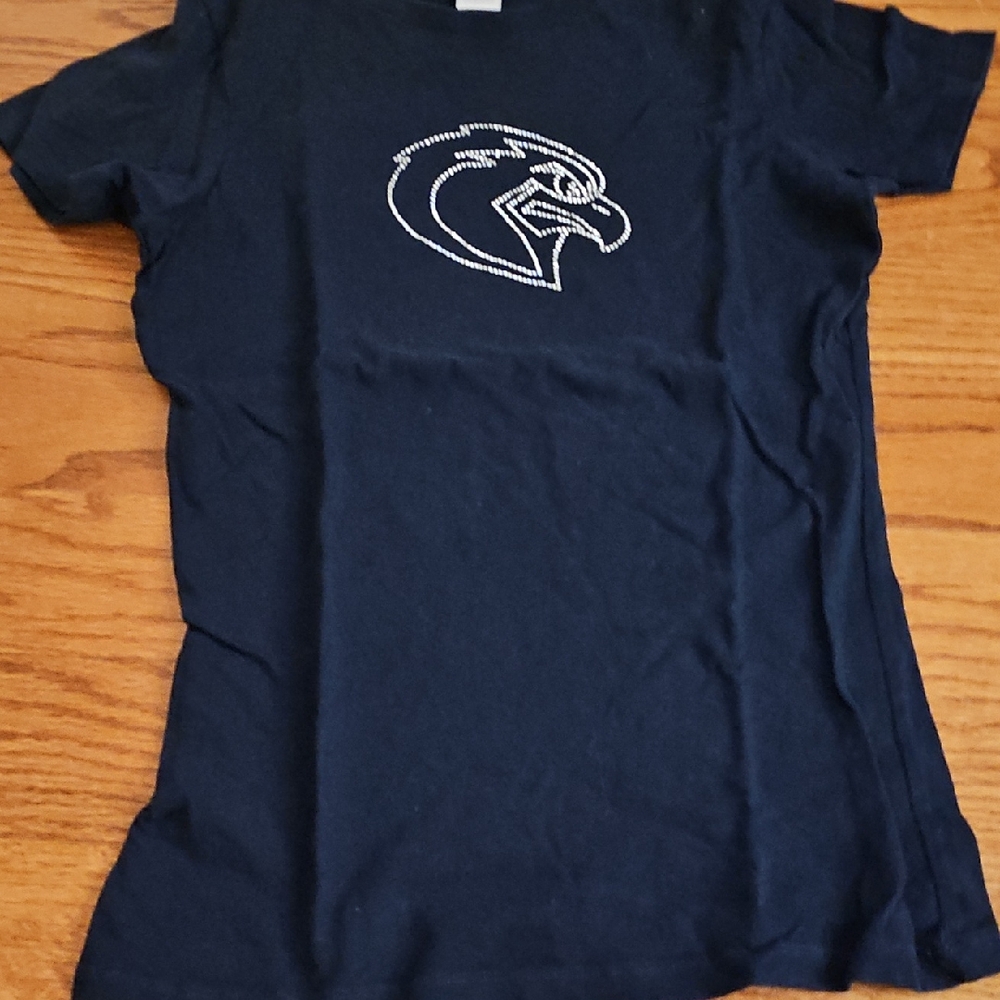 Rhinestone Eagle Womens Tee Marquette